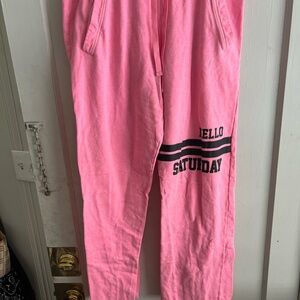 No Boundaries Pink Cozy Jogger Sweatpants